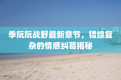季阮阮戰(zhàn)野最新章節(jié)，錯綜復(fù)雜的情感糾葛揭秘