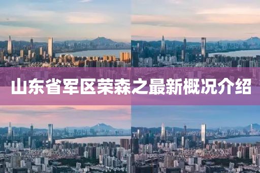 山東省軍區(qū)榮森之最新概況介紹