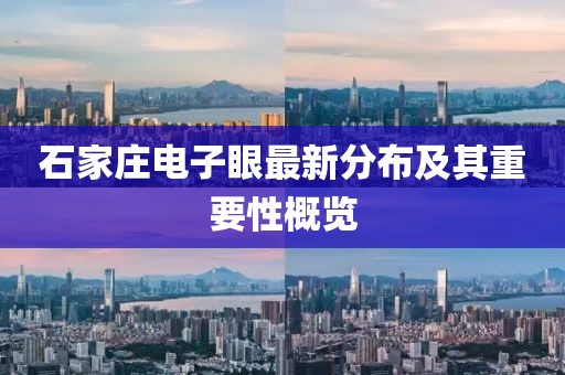 石家莊電子眼最新分布及其重要性概覽
