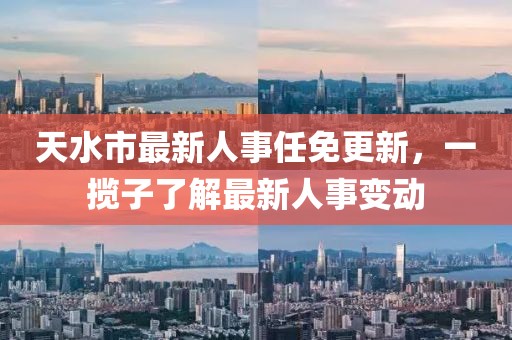 天水市最新人事任免更新，一攬子了解最新人事變動