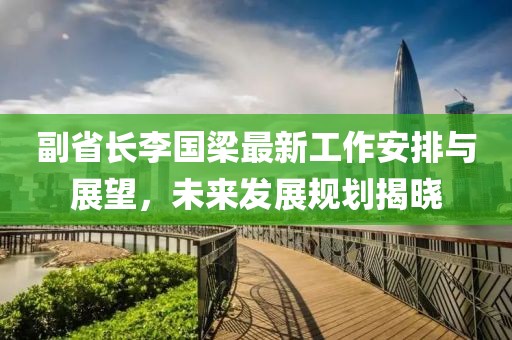 副省長李國梁最新工作安排與展望，未來發(fā)展規(guī)劃揭曉