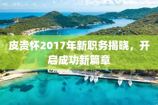 皮貴懷2017年新職務(wù)揭曉，開(kāi)啟成功新篇章