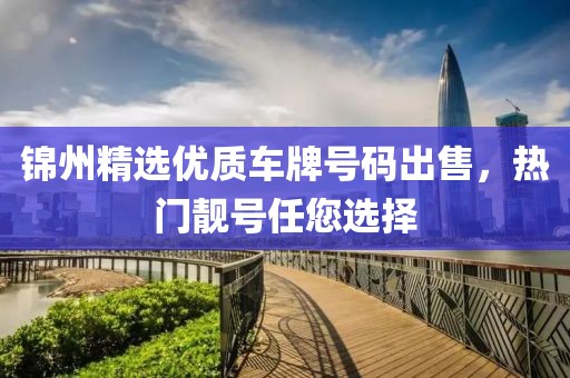 錦州精選優(yōu)質(zhì)車牌號碼出售，熱門靚號任您選擇