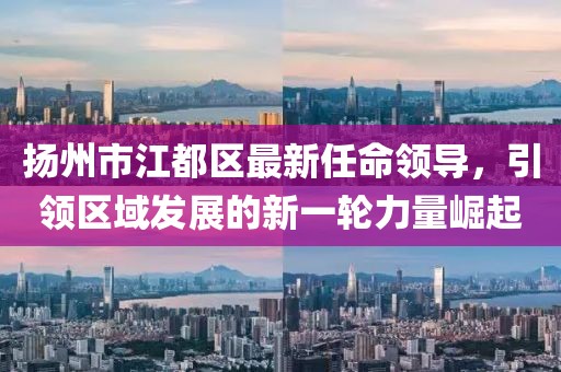 揚(yáng)州市江都區(qū)最新任命領(lǐng)導(dǎo)，引領(lǐng)區(qū)域發(fā)展的新一輪力量崛起