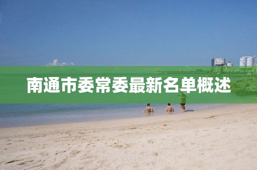 南通市委常委最新名單概述