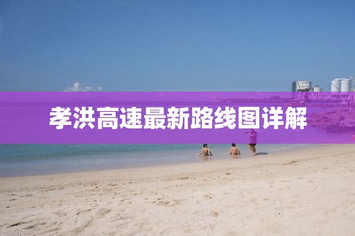 孝洪高速最新路線圖詳解