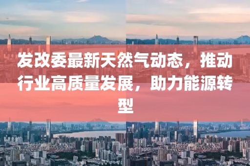 發(fā)改委最新天然氣動(dòng)態(tài)，推動(dòng)行業(yè)高質(zhì)量發(fā)展，助力能源轉(zhuǎn)型