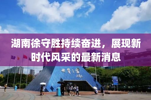 湖南徐守勝持續(xù)奮進(jìn)，展現(xiàn)新時(shí)代風(fēng)采的最新消息