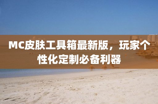 MC皮膚工具箱最新版，玩家個(gè)性化定制必備利器