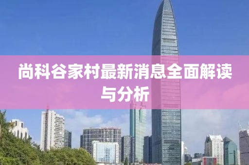 尚科谷家村最新消息全面解讀與分析