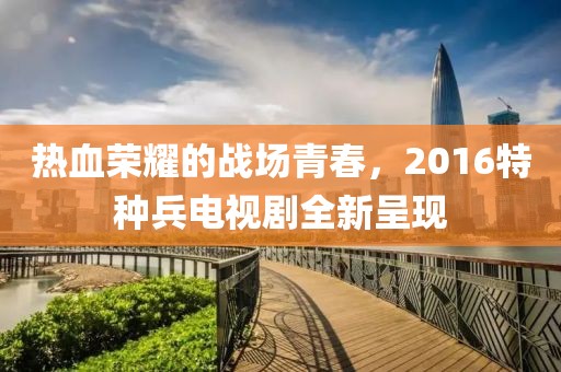 熱血榮耀的戰(zhàn)場(chǎng)青春，2016特種兵電視劇全新呈現(xiàn)