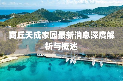 商丘天成家園最新消息深度解析與概述