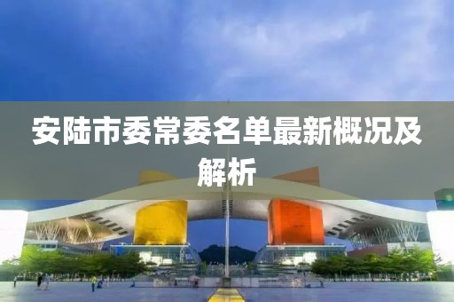 安陸市委常委名單最新概況及解析