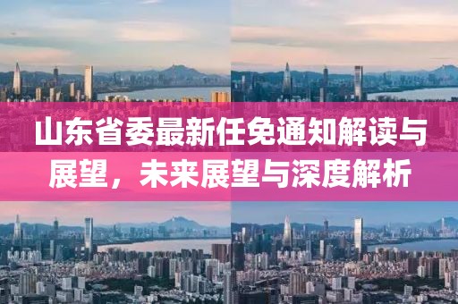 山東省委最新任免通知解讀與展望，未來(lái)展望與深度解析
