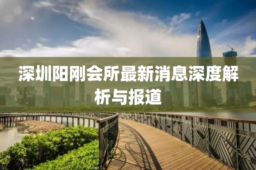 深圳陽剛會(huì)所最新消息深度解析與報(bào)道