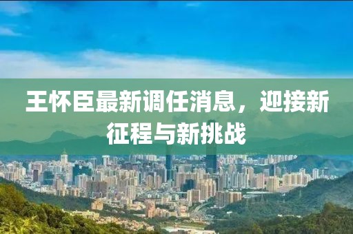 王懷臣最新調(diào)任消息，迎接新征程與新挑戰(zhàn)