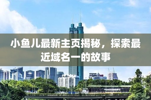 小魚兒最新主頁揭秘，探索最近域名一的故事