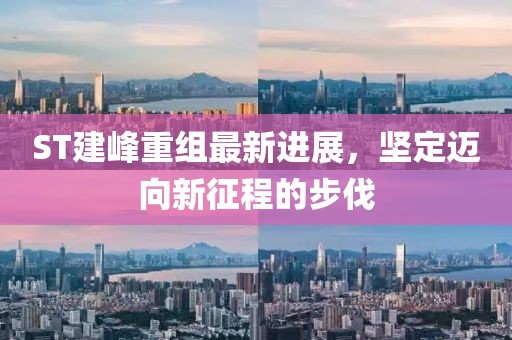 ST建峰重組最新進(jìn)展，堅(jiān)定邁向新征程的步伐