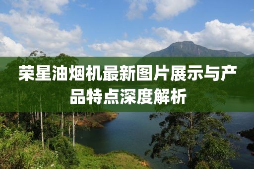 榮星油煙機最新圖片展示與產品特點深度解析