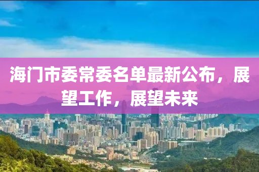 海門市委常委名單最新公布，展望工作，展望未來