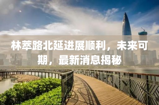 林萃路北延進展順利，未來可期，最新消息揭秘
