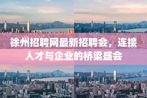 徐州招聘網(wǎng)最新招聘會，連接人才與企業(yè)的橋梁盛會