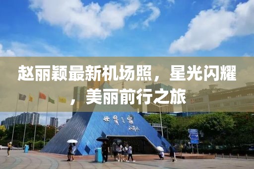 趙麗穎最新機場照，星光閃耀，美麗前行之旅
