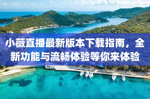 小薇直播最新版本下載指南，全新功能與流暢體驗等你來體驗