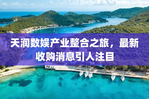 天潤數(shù)娛產業(yè)整合之旅，最新收購消息引人注目