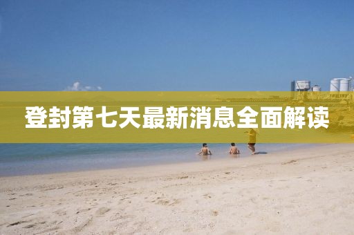 登封第七天最新消息全面解讀