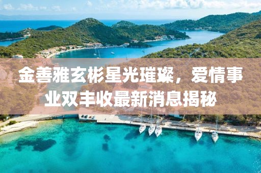金善雅玄彬星光璀璨，愛(ài)情事業(yè)雙豐收最新消息揭秘