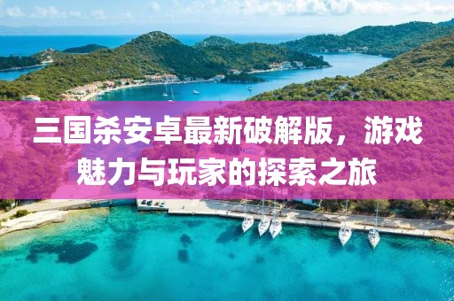 三國(guó)殺安卓最新破解版，游戲魅力與玩家的探索之旅