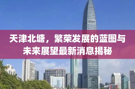 天津北塘，繁榮發(fā)展的藍圖與未來展望最新消息揭秘