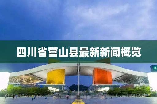 四川省營山縣最新新聞概覽