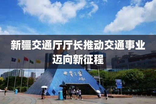 新疆交通廳廳長推動交通事業(yè)邁向新征程