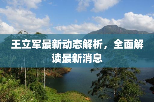 王立軍最新動(dòng)態(tài)解析，全面解讀最新消息