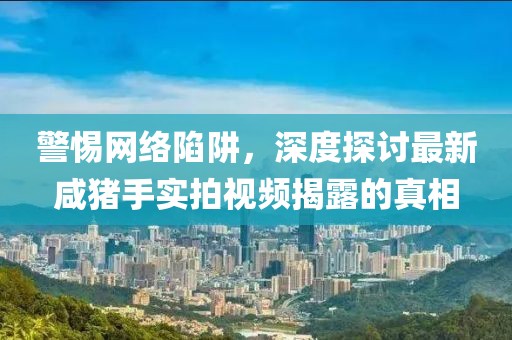 警惕網(wǎng)絡(luò)陷阱，深度探討最新咸豬手實(shí)拍視頻揭露的真相