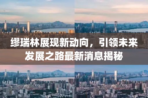 繆瑞林展現(xiàn)新動(dòng)向，引領(lǐng)未來(lái)發(fā)展之路最新消息揭秘