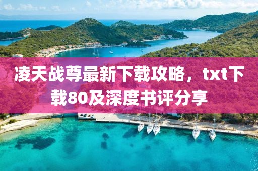 凌天戰(zhàn)尊最新下載攻略，txt下載80及深度書評分享
