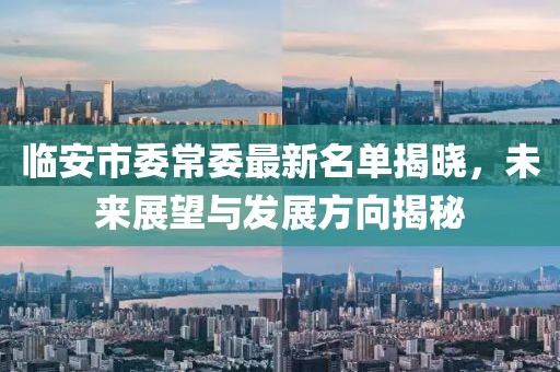 臨安市委常委最新名單揭曉，未來展望與發(fā)展方向揭秘