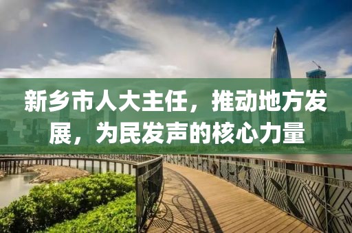 新鄉(xiāng)市人大主任，推動地方發(fā)展，為民發(fā)聲的核心力量
