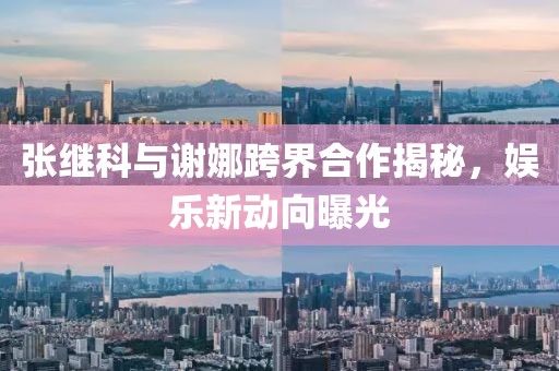 張繼科與謝娜跨界合作揭秘，娛樂新動(dòng)向曝光