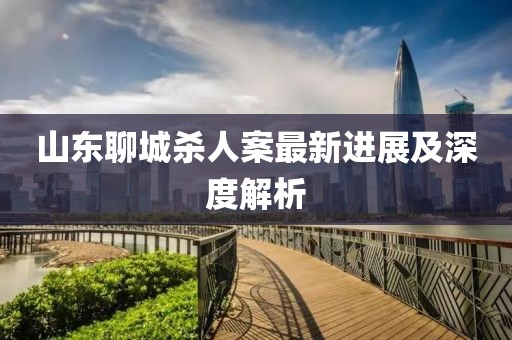 山東聊城殺人案最新進(jìn)展及深度解析