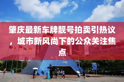 肇慶最新車牌靚號拍賣引熱議，城市新風(fēng)尚下的公眾關(guān)注焦點
